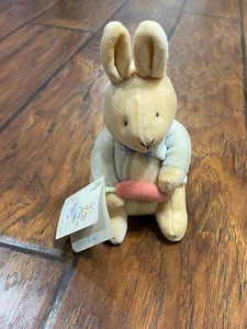 Peluche Beatrix Potter My First Peter Rabbit Bunny con etiquetas - Imagen 1 de 11