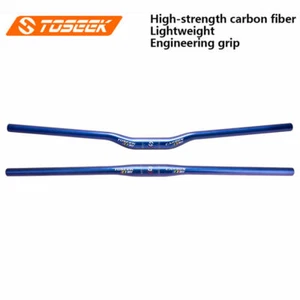 31.8*720 MTB Bike Riser Handlebar Carbon 760 Ultralight Bicycle Flat Bar 680/700 - Picture 1 of 9