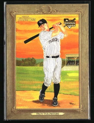 Troy Tulowitzki 2007 Topps Turkey Red RC #163 Baseball Card - Image 1 of 2