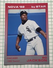 1992 Star Nova #87 Bo Jackson White Sox PR500
