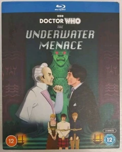 Doctor Who: The Underwater Menace Blu ray (2023) AnneMarie 2 Discs With Sleeve - Picture 1 of 4