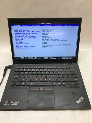 Lenovo X1 Carbon 1st Gen 14" Laptop Intel i7-3667U 2.0GHz 8GB RAM NO HDD/OS - DW - Image 1 of 4