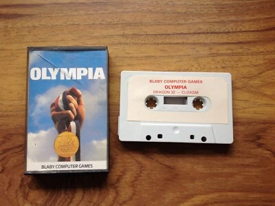 Olympia  Dragon 32 Game Cassette . Free UK Postage - Image 1 of 3