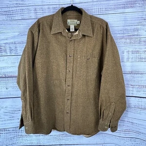 Cabela’s Piel de ciervo Gamuza Suave Franela Pesada Manga Larga Abotonada Hombre’s XL Z98 - Imagen 1 de 5