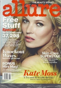 Kate Moss Allure Magazin August 2013 Lösung jedes letzten Hautproblems VERSIEGELT - Bild 1 von 1