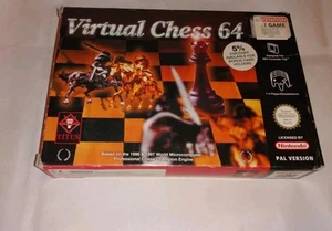 Nintendo N64 Virtual Chess - Fully Boxed & Complete, Good Condition - Picture 1 of 2