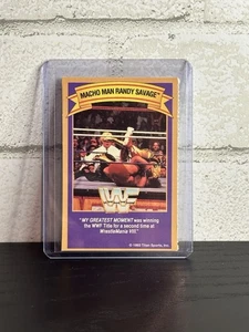 Tarjeta 1993 WWF Good Humor Ice Cream Macho Man Randy Savage - Imagen 1 de 19