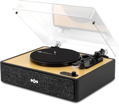 House of Marley Rise Up Bluetooth Turntable 3-Speed Record Player NEW - Image 1 of 4