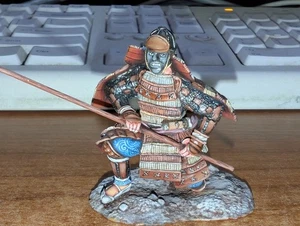 AeroArt St. Petersburg Sim. Samurai Kneeling w/Pike 60mm Scale Beautiful Detail! - Picture 1 of 10