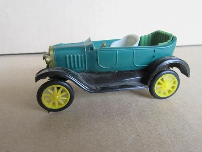 C477 Vintage Politoys APS Plastica 111 Italia Ford Model T 1919 Verde 1:45 - Immagine 1 di 4