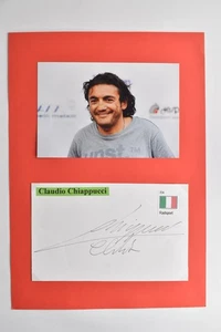 Claudio Chiappucci - - original Autogramm - - Foto - Picture 1 of 1