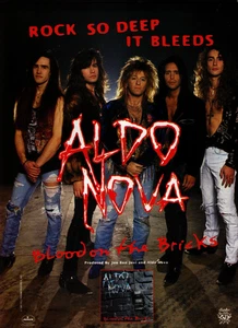 Vintage 90er ALDO NOVA BLUT AUF DEN STEINEN ALBUM VERÖFFENTLICHUNG MAGAZIN DRUCKANZEIGE Pinup-Seite - Bild 1 von 1