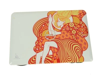 New  Muse Orange Dell OEM Inspiron Mini 10 10v  LCD Back Cover Lid G833M - Image 1 of 2