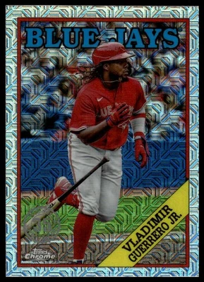 2023 Topps Vladimir Guerrero Jr. #T88C-9 1988 Topps 35th Anniversary Chrome - Image 1 of 2
