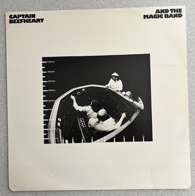 Captain Beefheart  & The Magic Band Clear Spot Embossed Clear Sleeve & Insert - Image 1 of 4