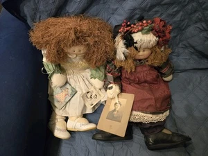 LITTLE SOULS DOLLS By Gretchen Wilson 24" 1992 And 1995 - Picture 1 of 5