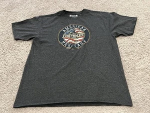 Camisa Chevy Chevrolet American Heritage Muscle Car Manga Corta Gris Hombres X Grande - Imagen 1 de 5