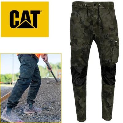 Cat By Caterpillar Pantalones de Trabajo Dynamic Hombre Work-Wear Flexible - Imagen 1 de 4