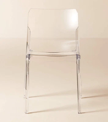 Silla Lucite transparente, acrílico, comedor, oficina. Foto 1 de 4