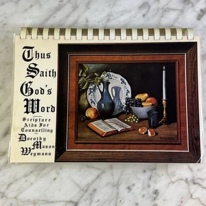 Dorothy Mason Weymann Signed Thus Saith God’s Word Scripture Aids Counseling - Bild 1 von 9