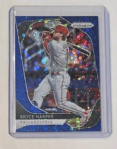 Bryce Harper SN/199 2020 Panini Prizm - Blue Donut Circle Prizm #63 Phillies - Imagen 1 de 3