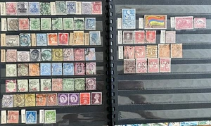 Monde - Lot de 75 Timbres Perforés de Divers Pays - Imagen 1 de 3
