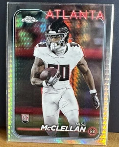 2024 Topps Chrome Jase McClellan Geometric Refractor - Bild 1 von 2