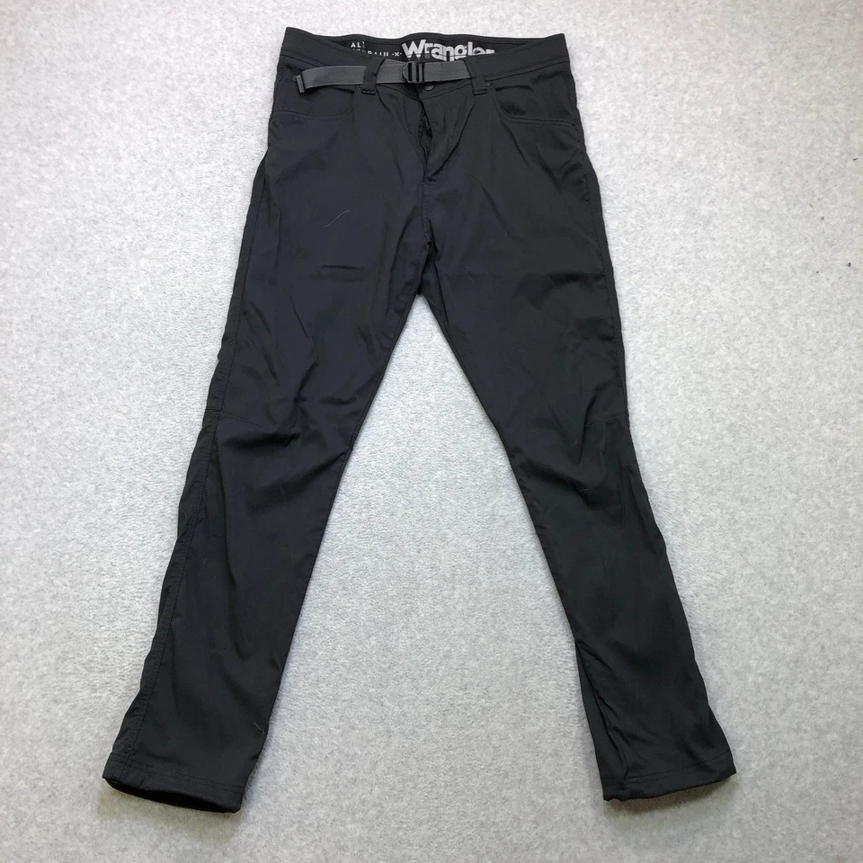 Pantalones Wrangler Todo Terreno Equipo Para Hombre 34x32 Gris Exterior Senderismo Ropa de Trabajo Cinturón Foto 1 de 4