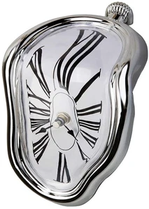 Decorative Dali Watch Melting Clock - Surrealistic Table Shelf Desk Fashion M... - Bild 1 von 7