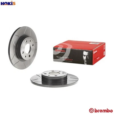 2x BRAKE DISC 08.5086.75 FOR FIAT 500 PUNTO/Hatchback/Van PANDA/VAN  LANCIA - Image 1 of 4