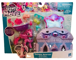 My Little Pony PRINCESS TWILIGHT SPARKLE CANTERLOT SPA SET - G4.5, G4, NEW, MIP - Picture 1 of 21