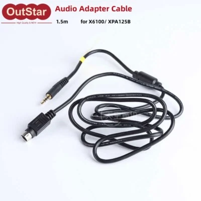 L4001 1.5M 6-Core Audio Adapter Cable Dedicated for XIEGU X6100 XPA125B - Image 1 of 4