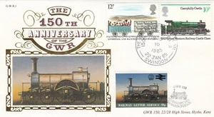(139301) Trains Steam CARRIED Benham GWR1 Cover Swindon 1985 - Picture 1 of 1