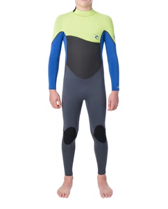Rip Curl Omega 3/2mm Boys Fullsuit 8915-Neon Lime 12 - Picture 1 of 6
