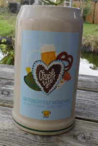 Oktoberfest München - offizieller Maßkrug, Maß, 1l - von 2017 - Bild 1 von 4