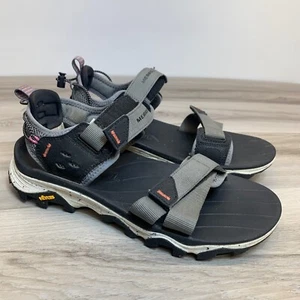 Merrell Womens Moab Speed Fusion Strap Sandal Sport Sandals Size 9 Black Gray - Picture 1 of 14