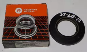 NATIONAL FEDERAL MOGUL METRIC OIL SEAL 37-60-12 / 6809 HEAVY EQUIPMENT #738 - Picture 1 of 4