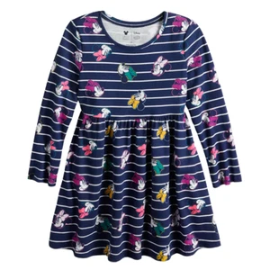 Disney's Minnie Mouse Baby Girl 12 Months Long-Sleeve Dress by Jumping Beans - Picture 1 of 5