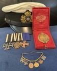 Imperial German,WW1. Minty Rare Naval Land Pilots Badge with Medals