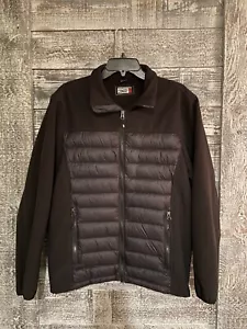 32 Degrees Jacket Full Zip Black Down Coat Mens Size Small Good Condition - Picture 1 of 6
