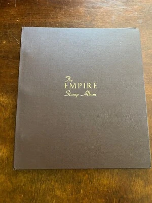 Álbum de estampillas del Imperio (solo) - Álbum de estampillas postales de colección único de 3 Foto 1 de 4