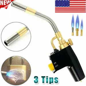 Mapp Propane Torch Head TS8000 Trigger Start Welding Brazing Torch Welding Flame - Picture 1 of 17