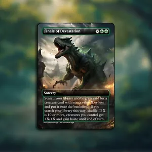 Finale of Devastation - Non-Tournament Alt Art Card for Casual/Commander - Picture 1 of 6