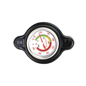 High Pressure Radiator Cap With Temp Gauge 1.8 Bar For Honda Crf450R 02-15 T4 E6 - Picture 1 of 12