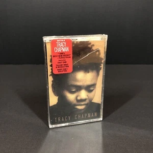 Tracy Chapman Self Titled Audio Cassette Tape 1988 Hype Sticker NEW SEALED Crack - Picture 1 of 6