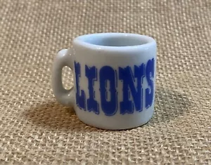 NFL Mini Miniatur Kaffeebecher Detroit Lions Super Fan Sammlerstück Geschenk Ornament - Bild 1 von 2