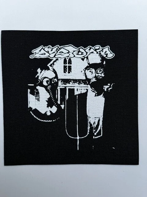 Dystopia Cloth Patch Sew On Badge Punk Rock Approx 4" X 4" (CP207) - Image 1 of 1