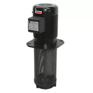 1/2 HP Lathe CNC Circulation Coolant Pump 3PH 240/480V, shaft 240mm 9.5", NPT 1" - Picture 1 of 10
