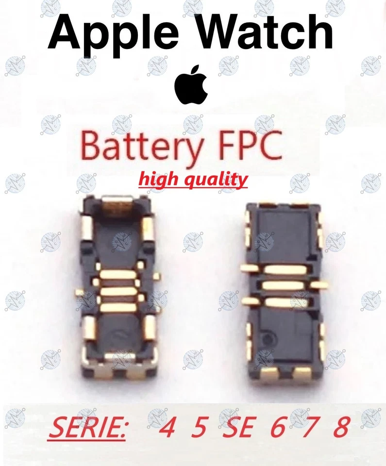 CONNETTORE FPC X BATTERIA APPLE WATCH SERIE 4 5 SE 6 7 8  -  ALTA QUALITA' - Immagine 1 di 1