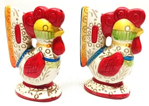 Salero y pimentero gallo LEGO tapones incluidos 4 pulgadas DE COLECCIÓN - Imagen 1 de 6